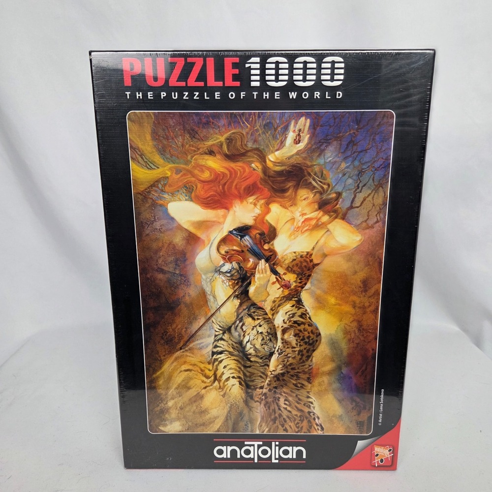 New Sealed Anatolian Revelation‎ 1000 Piece Jigsaw Puzzle Lena Sotskova w/ Stand